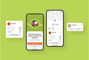 Food order app with ChatGPT